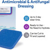 Dermablue+ Foam Wound Dressing, 4" X 5" X 1/4"