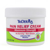 TriDerma Pain Relief Cream 4 oz jar – maximum strength formula with Lidocaine, Arnica and AP4 Aloe for arthritis and muscle pain