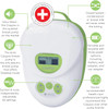Close up of Ardo breast pump showing intuitive control buttons for vacuum and cycle adjustment