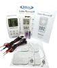 Close-up of BioMed Revived II control panel – 9 TENS, 8 EMS, and 5 massage program selection