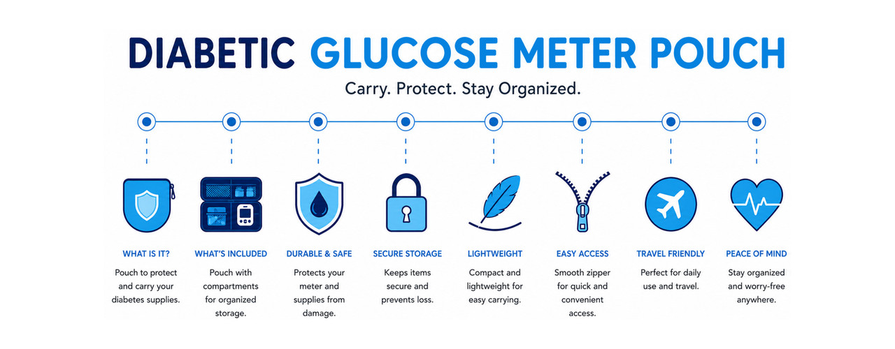 Glucose Meter Pouch