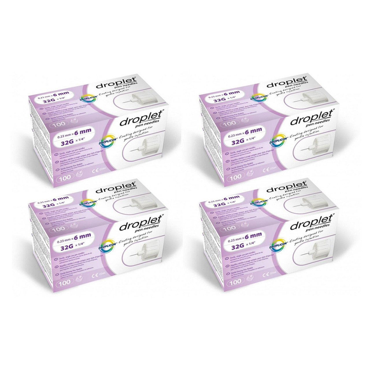 Simpli Universal Pen Needles 31G 8MM Short Box of 90