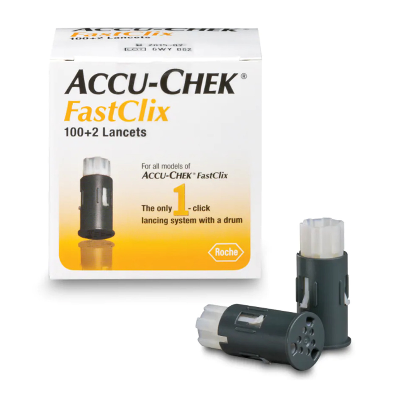 Buy AccuChek FastClix Lancets 102 Ct [2 pack] For GLucose Care Online