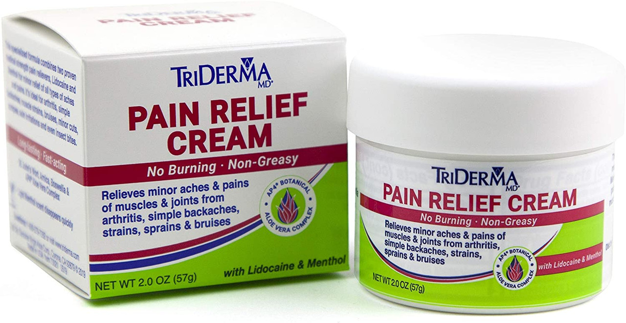 TriDerma 4 Ounce Pressure Sore Relief Healing Cream Value 4-pack 
