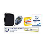 Abbott Freestyle Lite Meter With Freestyle 50 Test Strips, Lancing device & Generic Lancets
