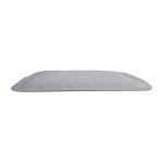 Extra large 22x10 super absorbent dressing applied over extensive wound area on torso or leg