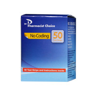 Clever Choice HD Blood Glucose Meter [+] Pharmacist Choice 100 Test Strips For Glucose Care