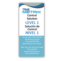 TRUE Metrix Control Solution  - LOW - Level 1 For GLucose Care