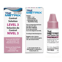 TRUE Metrix Control Solution  - HIGH - Level 3 For GLucose Care