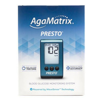 AgaMatrix WaveSense Presto Meter Only [W/B] For Glucose Care