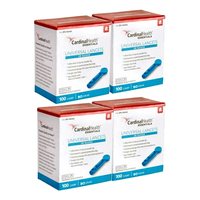 Cardinal Health ReliaMed Twist Top Lancets 30G 100/BX [4 Pack] For GLucose Care