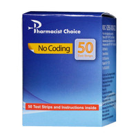 Clever Choice Voice HD Meter [+] Pharmacist Choice 100 Test Strips, Lancets 100 Ct For Glucose Care