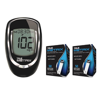 TRUE Metrix Meter [+] Metrix 100 Test Strips , Lancing Device For GLucose Care