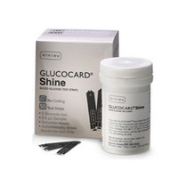  Arkray Glucocard Shine 100 Test Strips