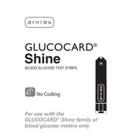  Arkray Glucocard Shine 100 Test Strips