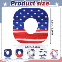 Overt Dexcom CGM Patch -Patriotic Design/Stars and Stripes [ 5 Pack ] For G7 and Stelo