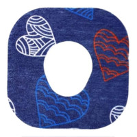 Overt Dexcom CGM Patch -Patriotic Design/Stars and Stripes [ 5 Pack ] For G7 and Stelo
