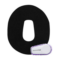 Overt Dexcom CGM Adhesive Patch - Black [ 5 Pack } For G6