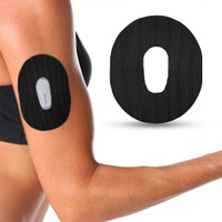 Overt Dexcom CGM Adhesive Patch - Black [ 5 Pack } For G6