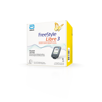 FreeStyle Libre 3 Reader with 2 Libre 3 sensors - 28 days Sensor - CGM