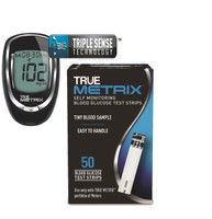 McKesson True Metrix Blood 50 Test Strips With Meter (BUNDLE)