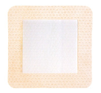 Comfortfoam Border Foam Wound Dressing With Soft Silicone Adhesive, 6" X 6" [ 10 Pack ]