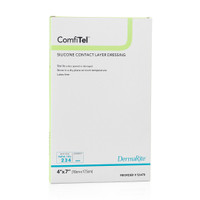 Comfitel Silicone Contact Layer Dressing, 4" X 7"