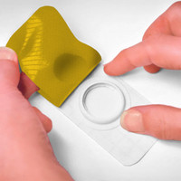 Overt FreeStyle CGM Flexible Patch with Ring - Yellow [5 pack] For Libre or Libre 2