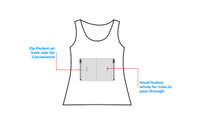 Overt Men's Jogger Pant with Tank Top for Insulin Users