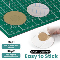 Overt Dexcom CGM Adhesive Patch Dark Tones (5 Pack) For G7 or Stelo
