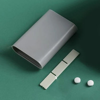 Overt Customizable Pill Organizer 6 Grid Practical Case Design