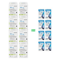 TRUE Metrix Pro Blood Glucose 400 Test Strips By McKesson