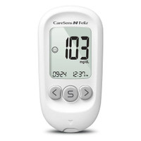 Caresens N Feliz Glucose Meter with 100 Test Strips