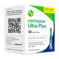 OneTouch Ultra Plus Flex Diabetes Testing System with 90 Test strips