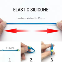 comfortable silicone laces in many colors. Fits all eyelet shoes