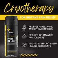 TIDL Sport  Deep Tissue Cooling Spray for Athletes Maximum Pain Relief & Recovery 3 oz