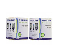 Prodigy AutoCode® Talking Blood Glucose Meter Plus 2 Boxes (100ct) Prodigy Test Strips