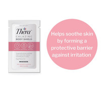 Thera Calazinc Body Shield 4 Gram Individual Packet Scented Cream Skin Protectant By McKesson