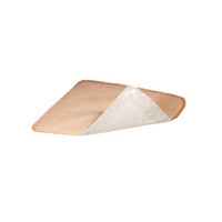 Large 24x16 super absorbent dressing applied over extensive wound area on torso or leg