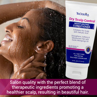 TriDerma Dry Scalp Control Conditioner bottle front view – safe for color-treated and chemically processed hair