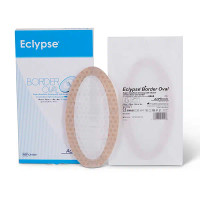 MEDI USA Eclypse super absorbent wound dressing 4 x 8 inches on white background