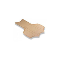 Super absorbent foot wrap dressing applied around foot for wound management