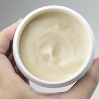 TriDerma Vein Defense cream being applied to under-eye area – gentle formula for dark circles and delicate facial skin