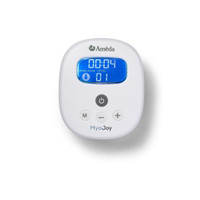 Ameda HygieniKit closed system milk collection set for Mya Joy PLUS 132A05 with flanges, bottles, and valves