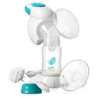 Close up of adjustable suction controls on Evenflo Advanced single electric breast pump