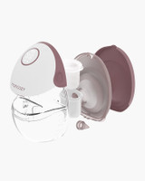 Lightweight M5 pump weighing only 230g shown at 2/3 the size of normal pumps for size comparison