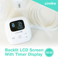 Backlit LCD screen on P1 with timer display and touch controls