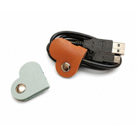 Overt Diabetic Supplies Pouch Set with Heart Charger, Cable, Charging Block, and Two Holders
