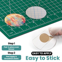 Overt Libre 3 Sensor Patch – Waterproof & Flexible - Artistic Starry Night Design – 5 Pack