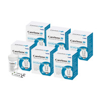 CareSens S Fit test strips vial front view – multiple count options available